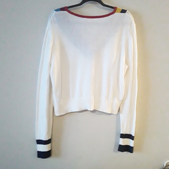 BCBGeneration Womens NEW 6Color Vneck Crop Sweater - Picture 11 of 14